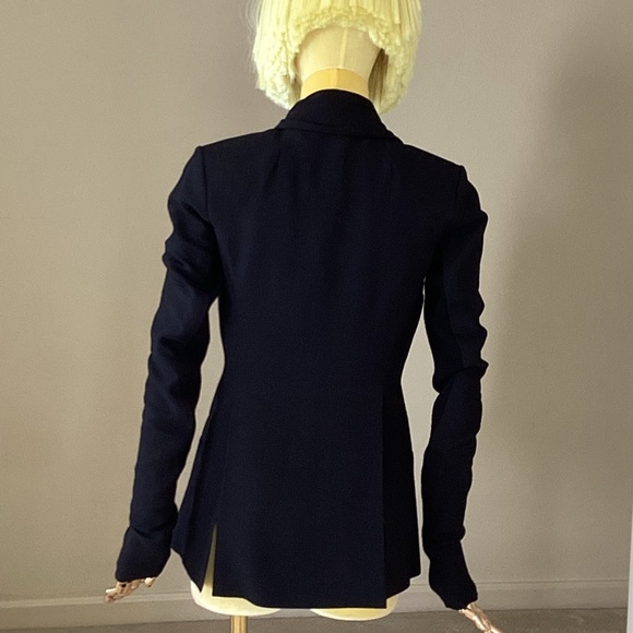 Rick Owens Black Shawl Collar Blazer SZ XS - Picture 3 of 5